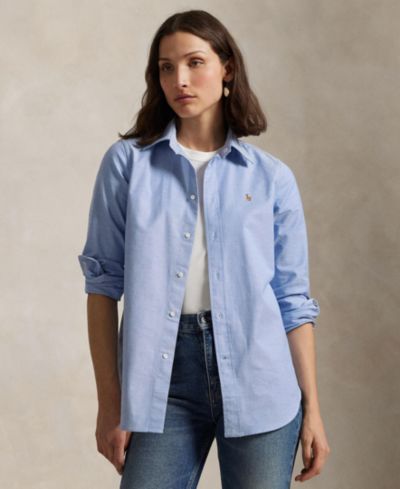 Женская рубашка Polo Ralph Lauren Stretch Slim Fit Oxford
