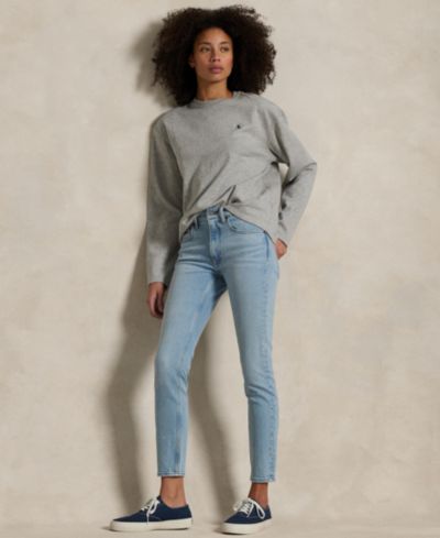 Polo Ralph Lauren Women's  Mid-Rise Super-Slim Jeans