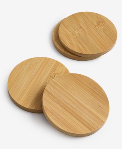 Arch Studio Bamboo Coasters, Set of 4, Exclusively at Macy's
