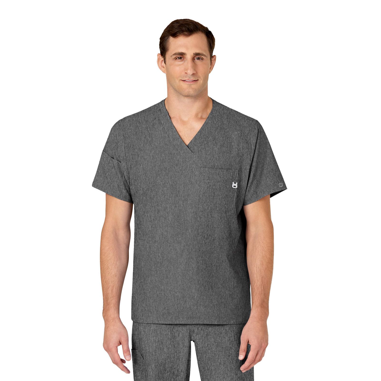 Wink Men's W123 V-Neck Scrub Top