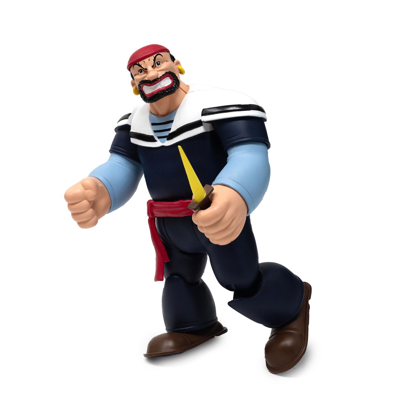 Коллекционная фигурка Boss Fight Studio Power Stars Bluto as Sindbad – Ретро-стиль из Popeye the Sailor Meets Sindbad the Sailor, 5" Scale