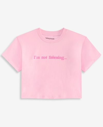 With Jules Big Girls Graphic Cotton T-Shirt