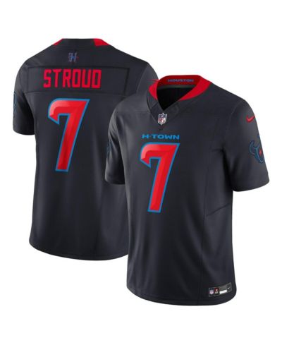 Мужская джерси Nike C.J. Stroud Navy Houston Texans 2nd Alternate Vapor F.U.S.E. Limited