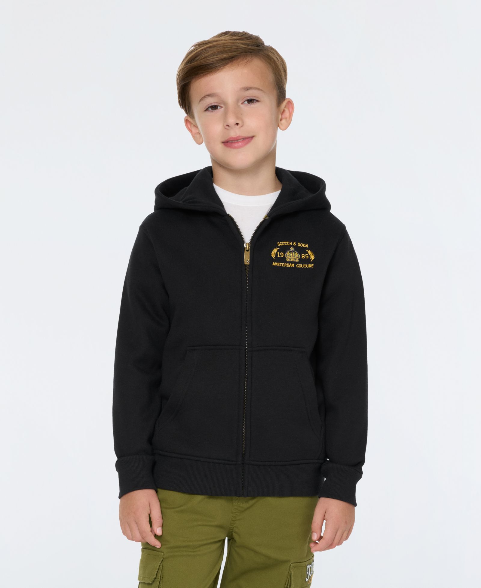 Худи на молнии SCOTCH & SODA Big Boys Graphic Fleece