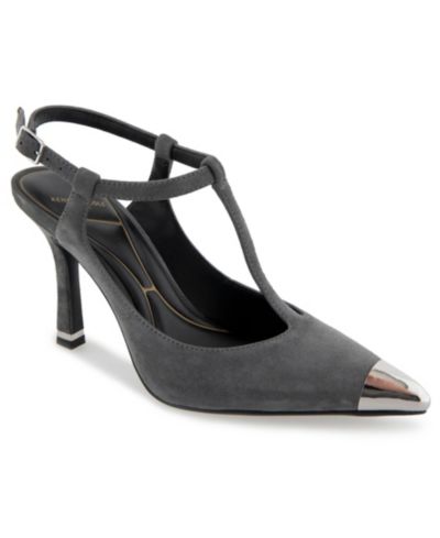 Женские туфли Kenneth Cole New York Women's Romi Cap Toe T-Strap Pumps