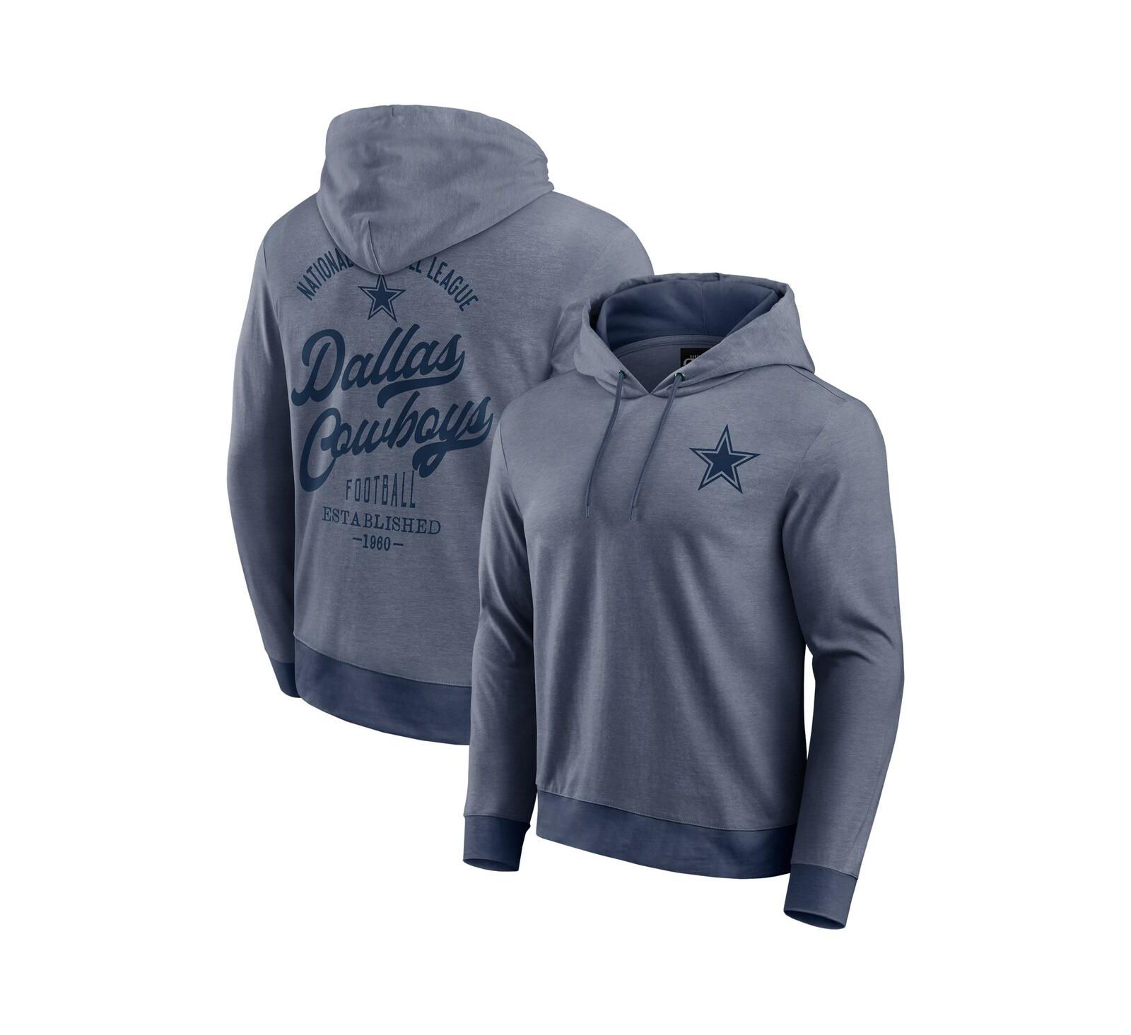 Fanatics Мужское худи pullover Navy Dallas Cowboys Tonal Knit