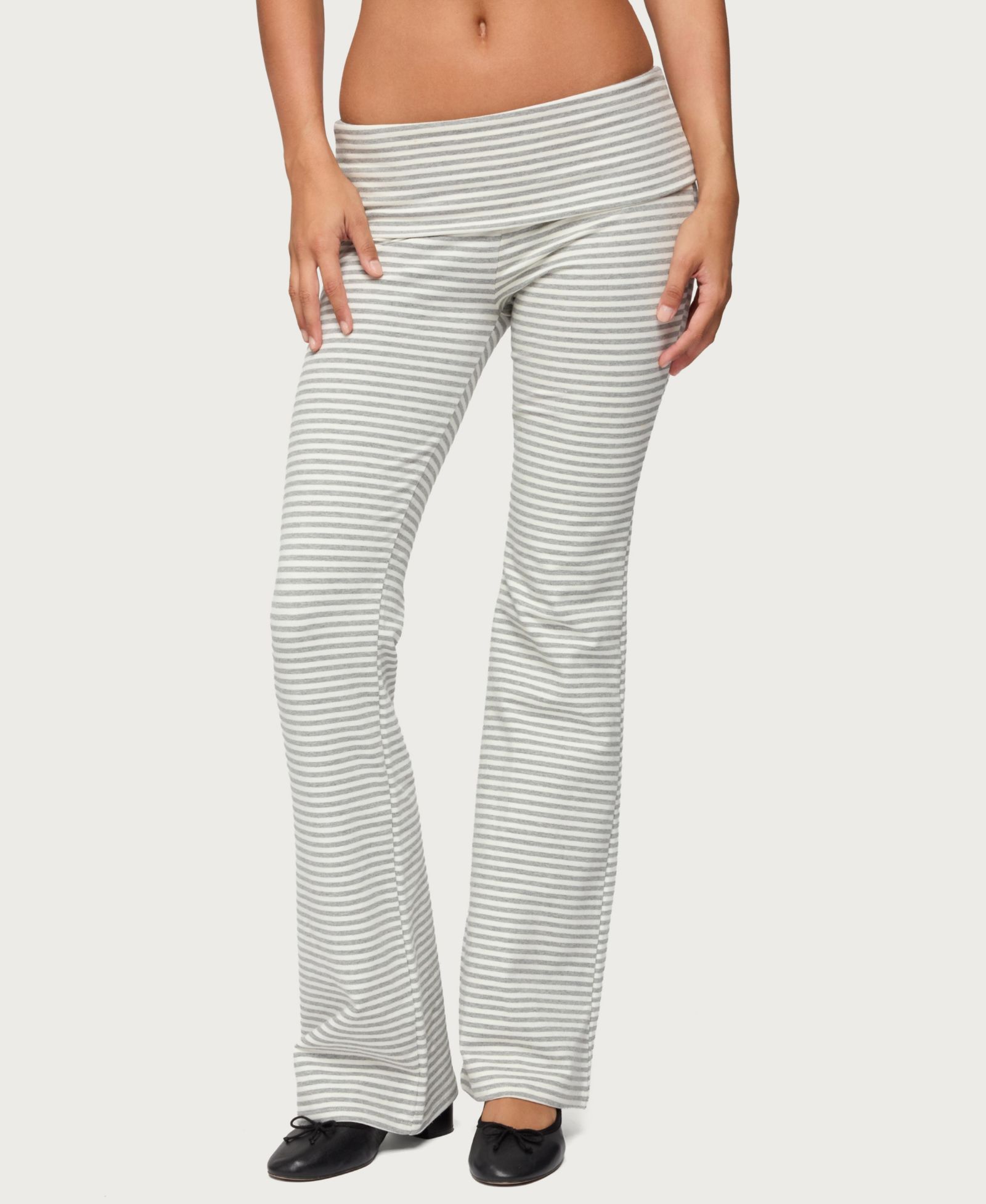Женские леггинсы Edikted Kaeli Stripey Flared Leggings