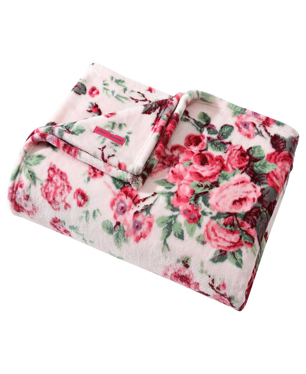 Мягкое флисовое одеяло Betsey Johnson, King