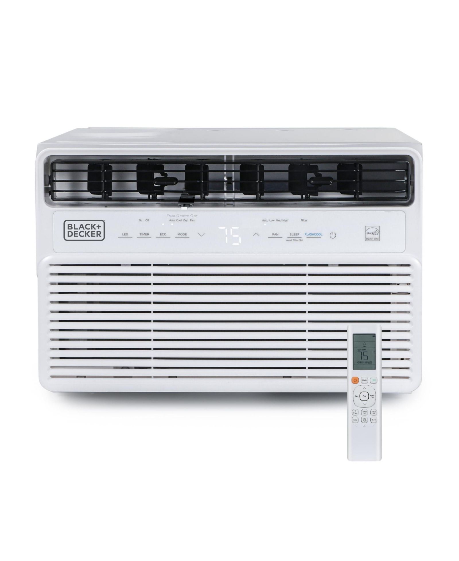 BLACK+DECKER 12,000 BTU Inverter Window Air Conditioner, BD12NWES