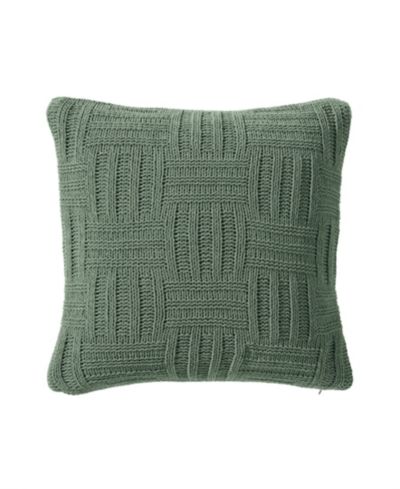 Tommy Bahama Home декоративная вязаная подушка Chain Basket, 20" x 20"
