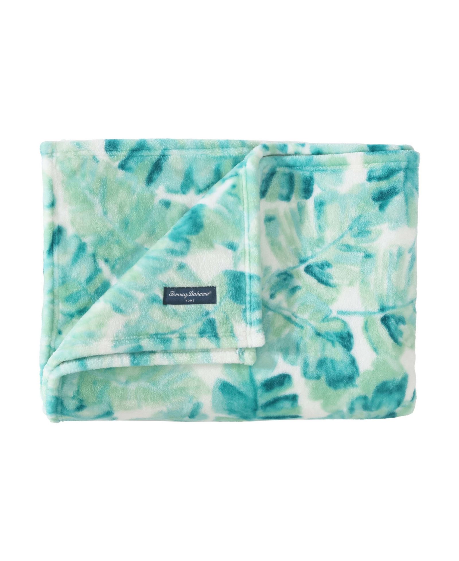 Tommy Bahama Home, ультрамягкий плюшевый флисовый плед, 70" x 50"