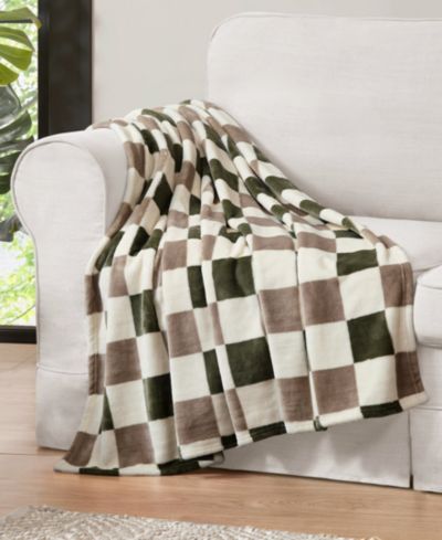 Jessica Simpson Мягкий плед Plush Ultra Soft 50" x 70"