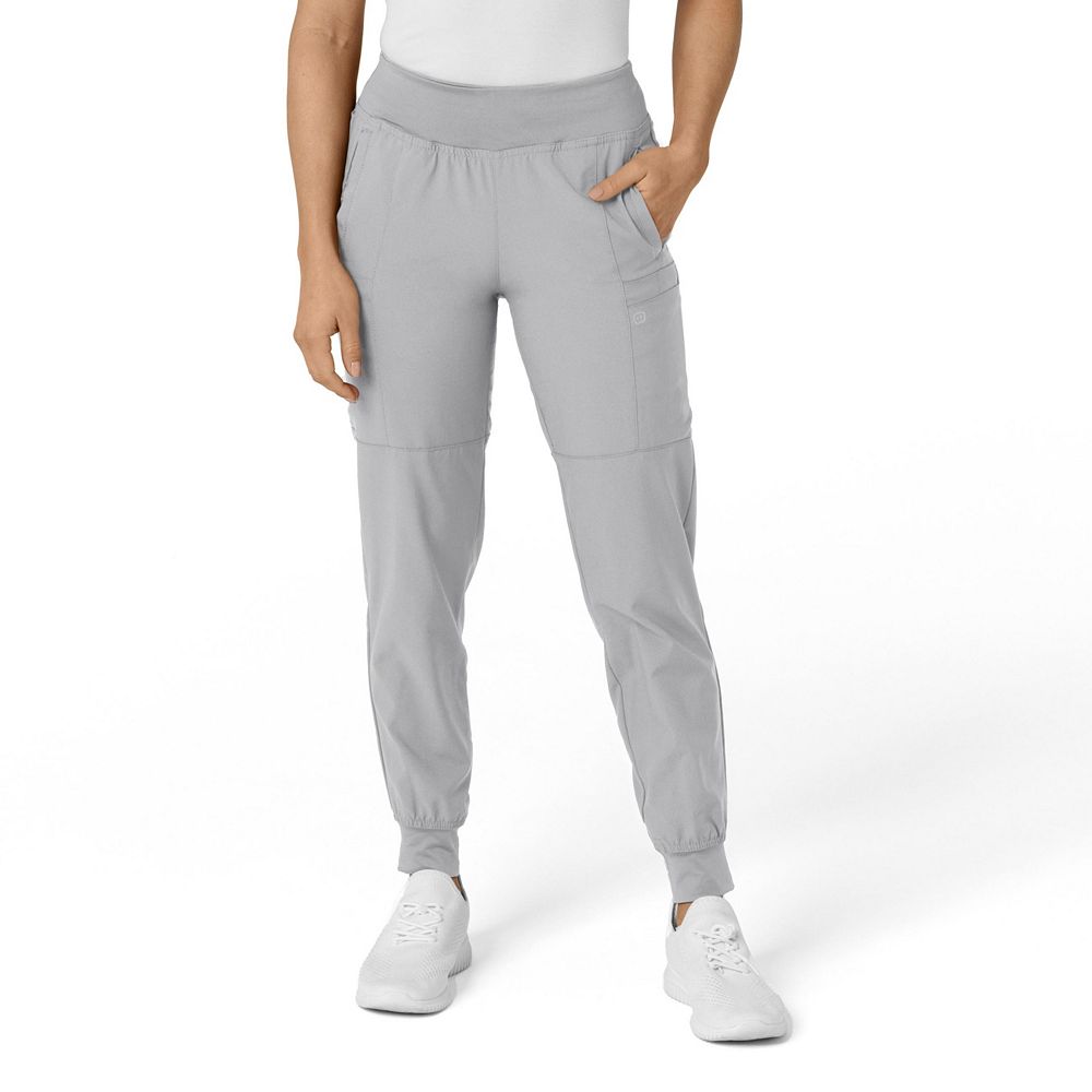 Wink Petite W123 Comfort Waist Cargo Jogger Scrub Pant