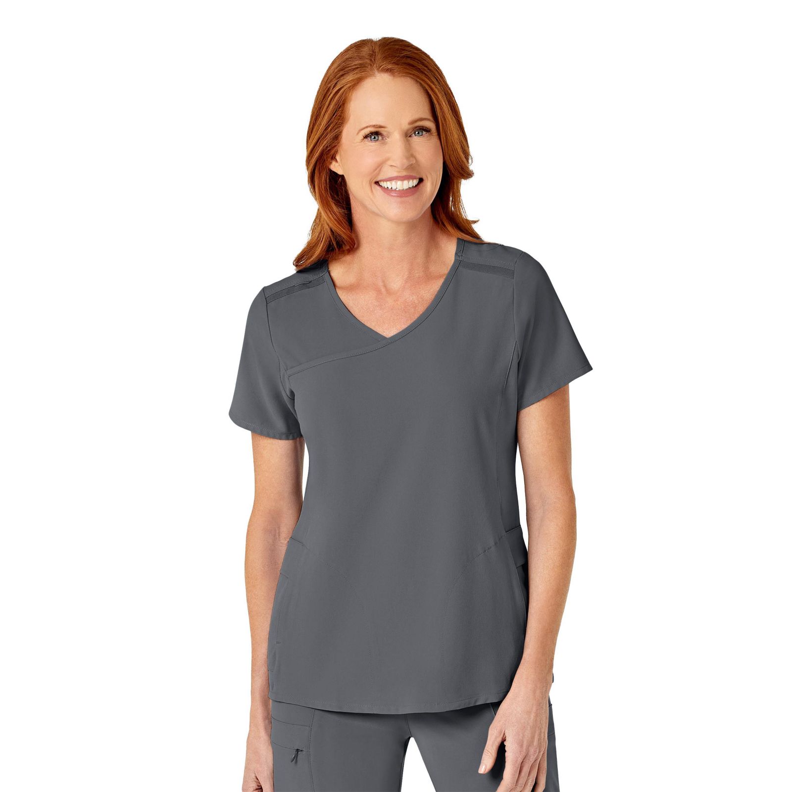 Wink RENEW Women's Mock Wrap Scrub Top