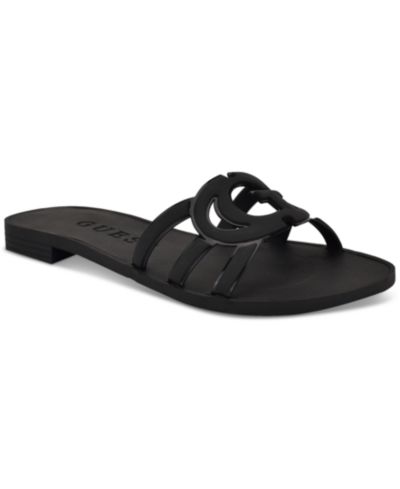 GUESS Женские сандалии Elyho Jelly Cutout Logo Flat
