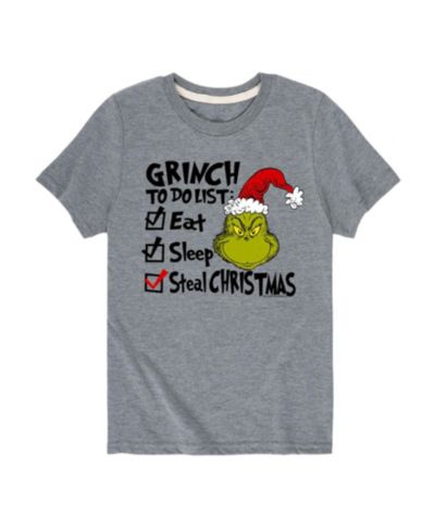 Детская футболка The Grinch Big Boys Grinch To Do Graphic Tee