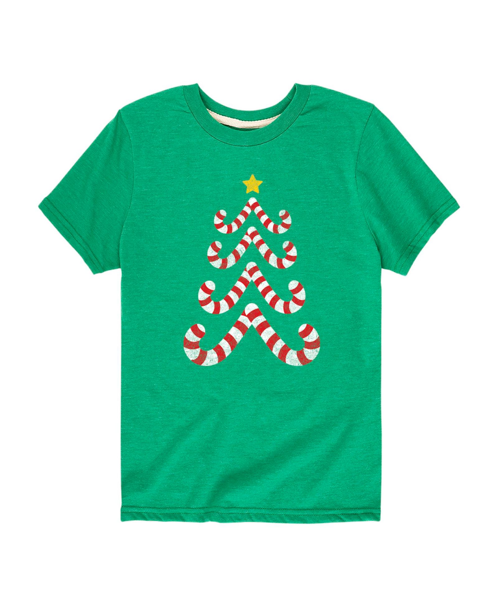Детская футболка Hybrid с графикой Candy Cane Tree