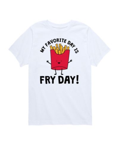 Hybrid Big Boys Favorite Day Fry Day Graphic Tee