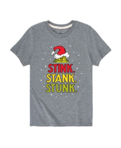 Футболка The Grinch Big Boys Stink Stank Stunk Graphic Tee