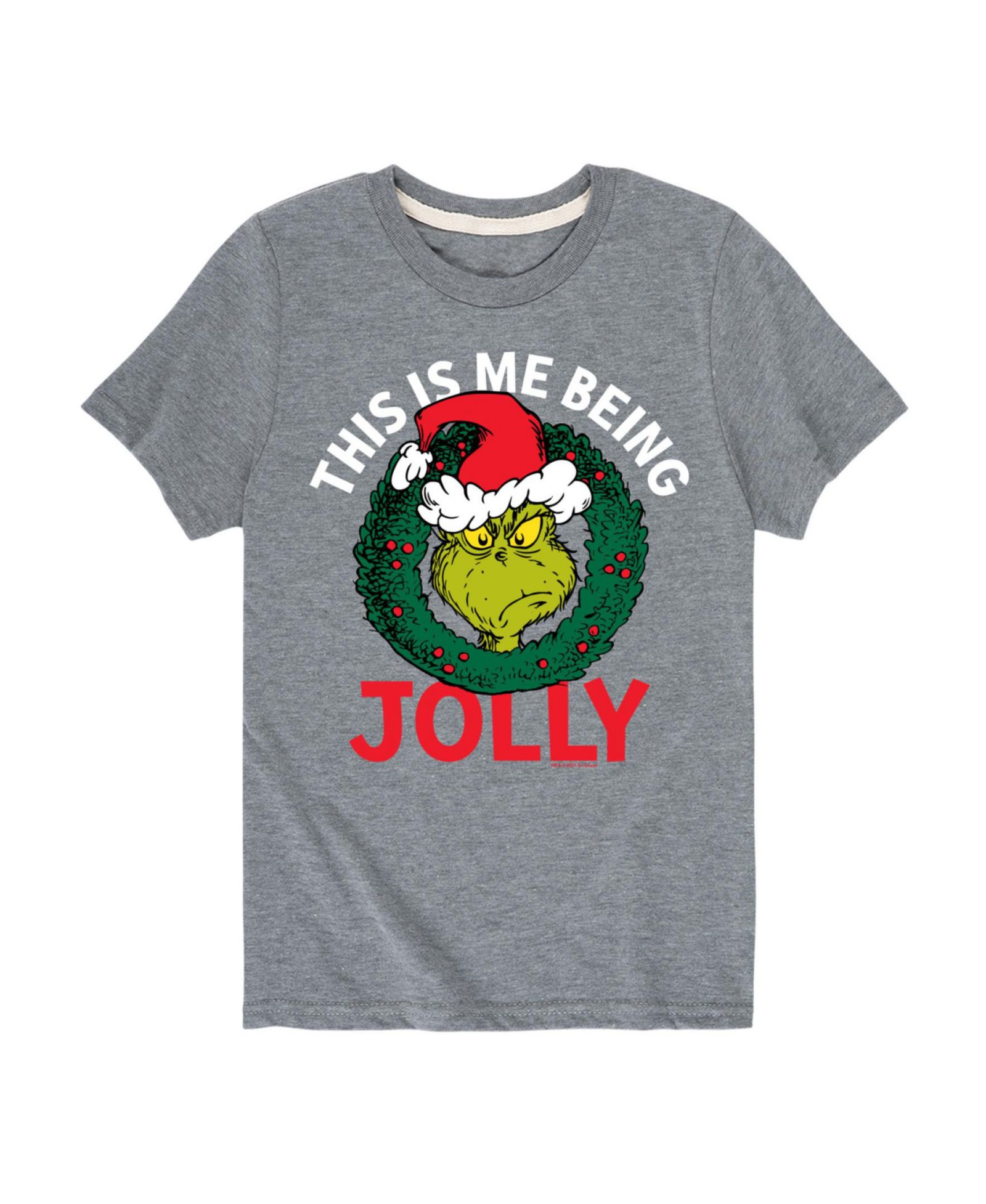 The Grinch Big Boys This Is Me Being Jolly Graphic Tee