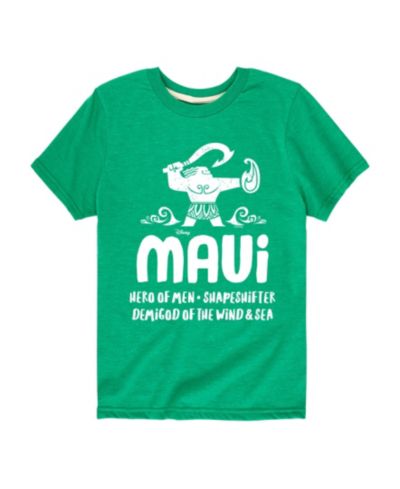 Moana Детская футболка с графикой Maui Big Boys