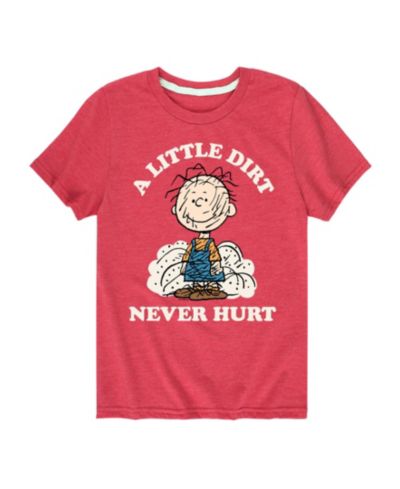 Peanuts Детская футболка с принтом A Little Dirt Never Hurt