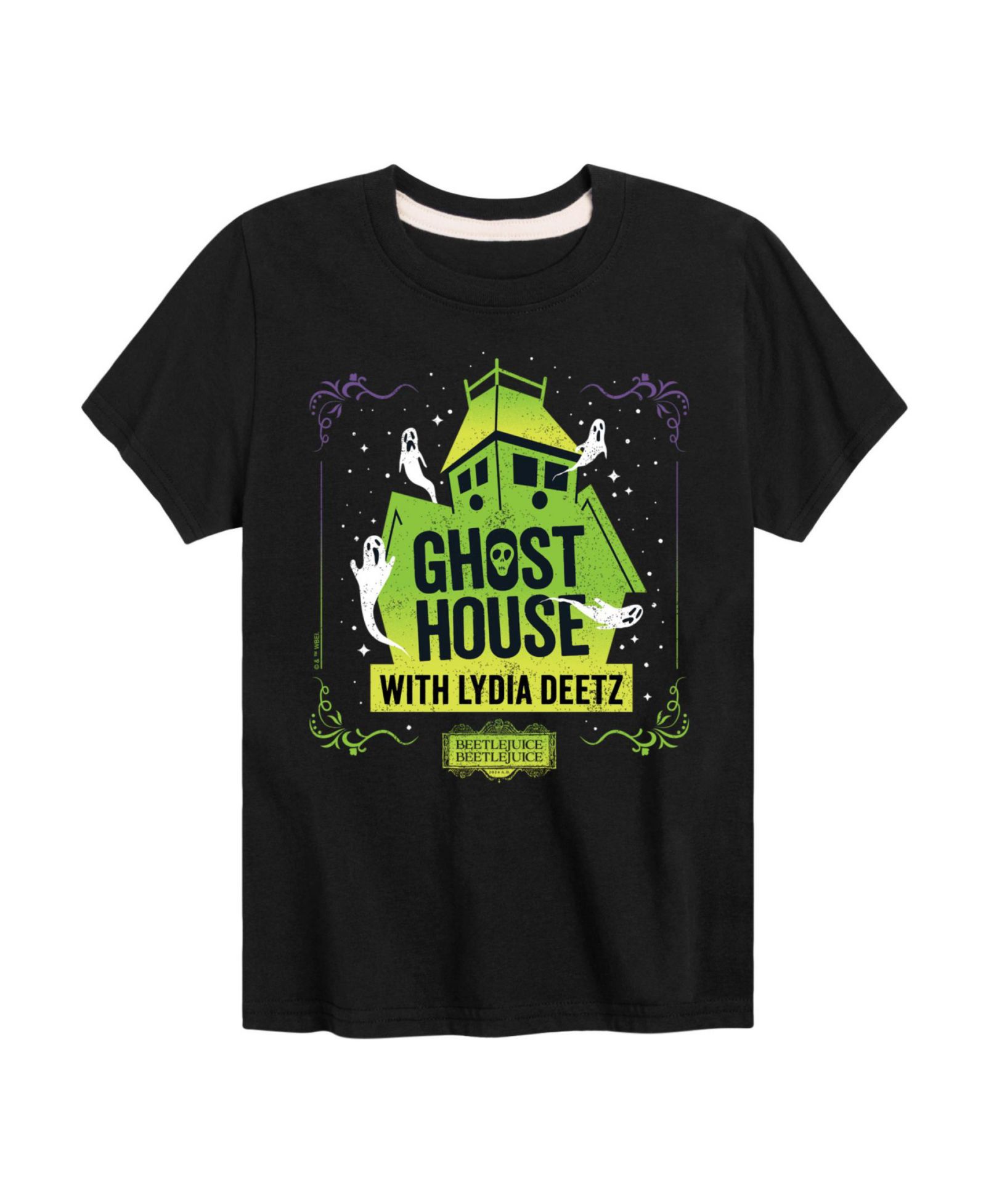 Beetlejuice футболка для мальчиков с принтом Ghost House