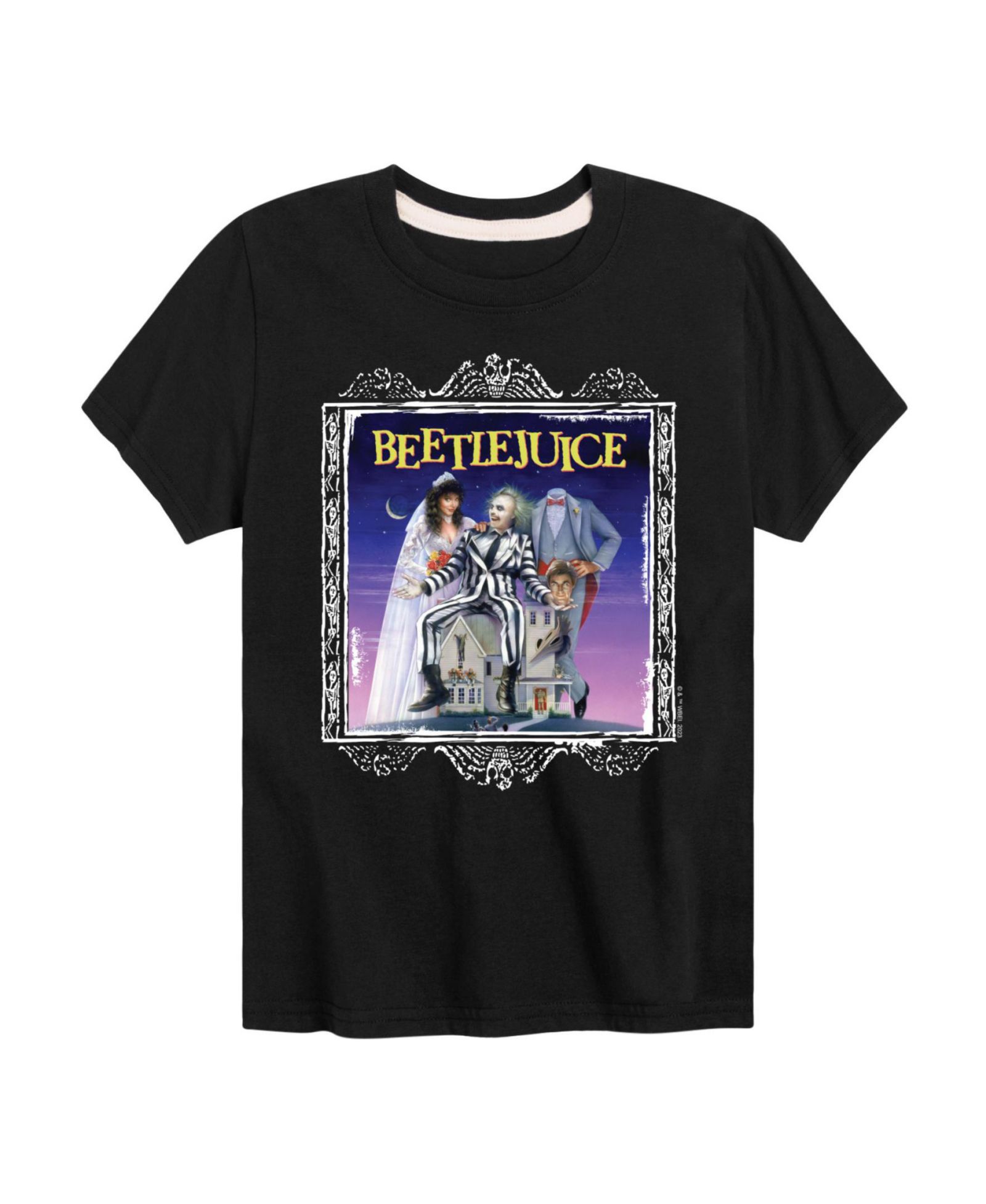 Beetlejuice футболка с принтом для мальчиков