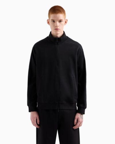 A|X Armani Exchange Мужской Regular-Fit Logo Tape Full-Zip Track Jacket