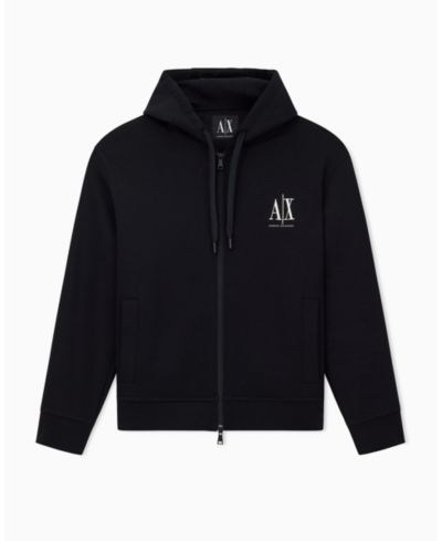 Мужской свитшот A|X Armani Exchange Icon Logo с полной молнией