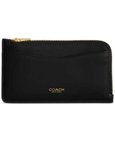 Кожаный картхолдер COACH Essential New York Zip