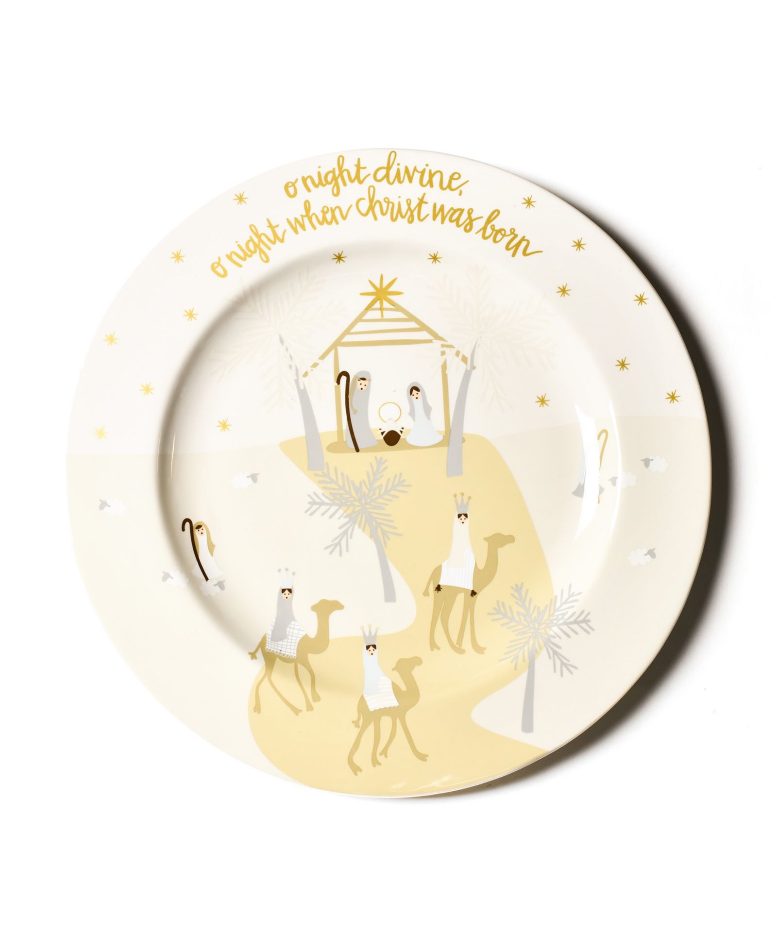 Coton Colors Круглое блюдо O Holy Night