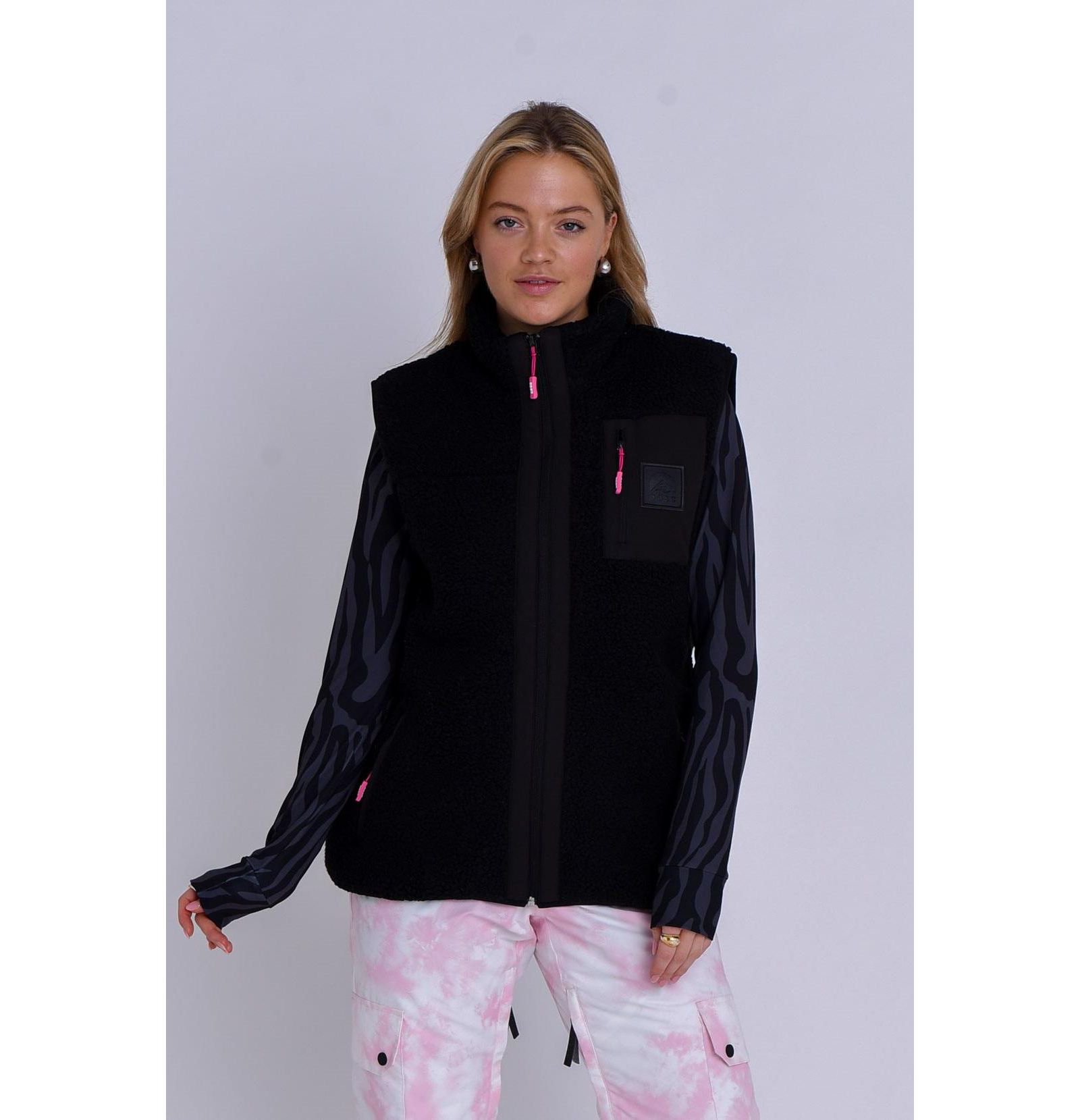 Жилет OOSC Women's Method Sherpa, розовый Dusky Pink