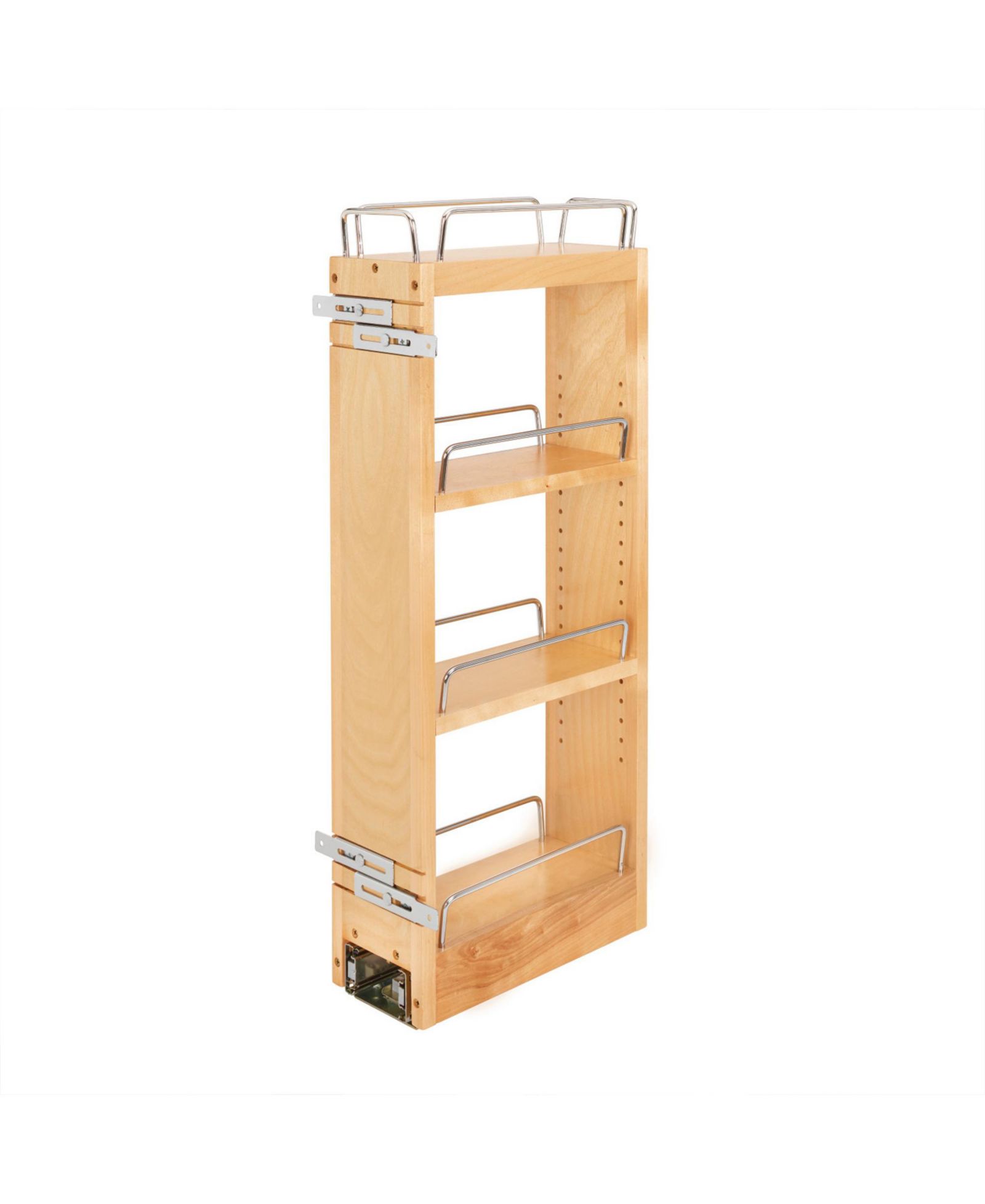 Rev-A-Shelf 5" Pullout Kitchen Cabinet Organizer w/ Soft-close, 448-BBSCWC-5C