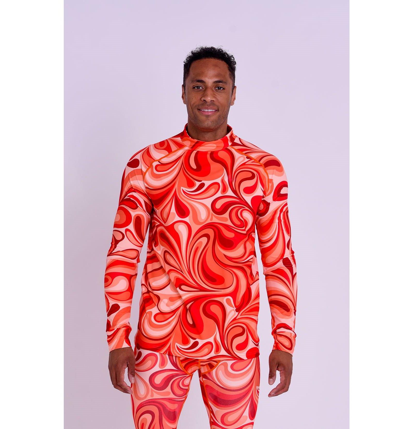OOSC Clothing Men's Baselayer Top - Shagadelic Baby!