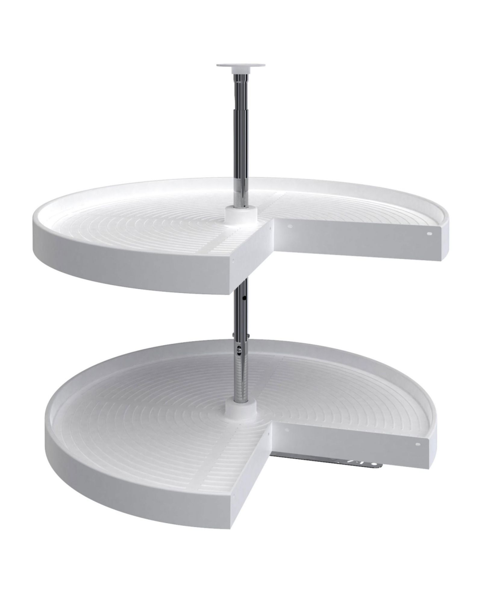 Полка-вращатель Rev-A-Shelf Lazy Susan, белая