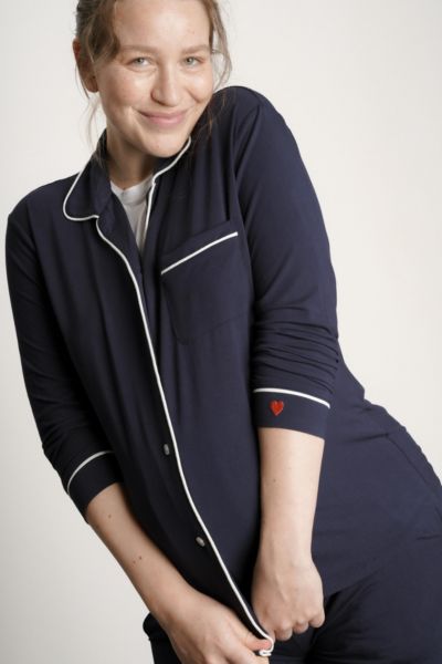 Комплект пижамы NOM Maternity Heart On My Sleeve для беременных