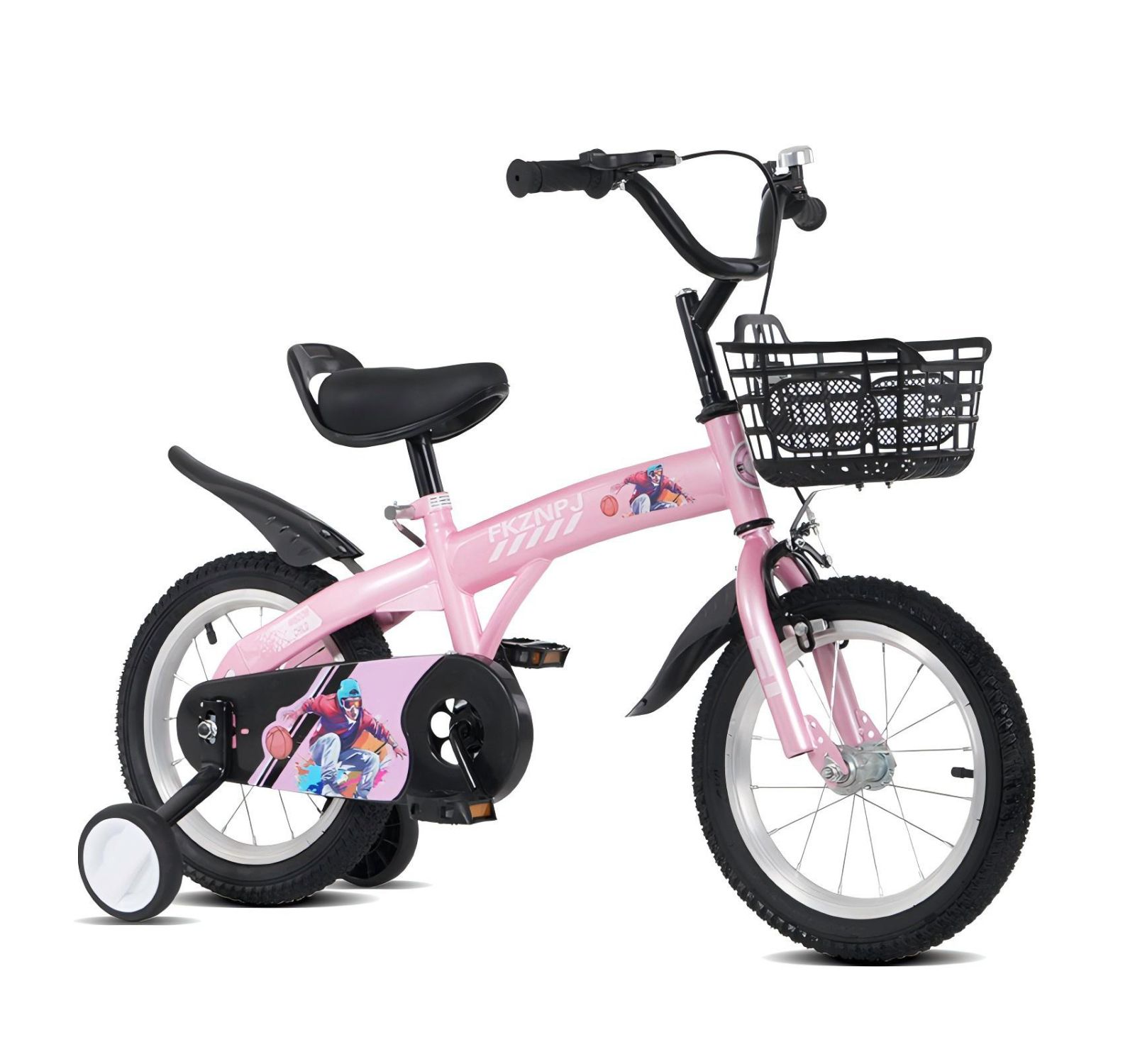 Streamdale 16'' Kids Bike with Training Wheels and Saddle Adjust