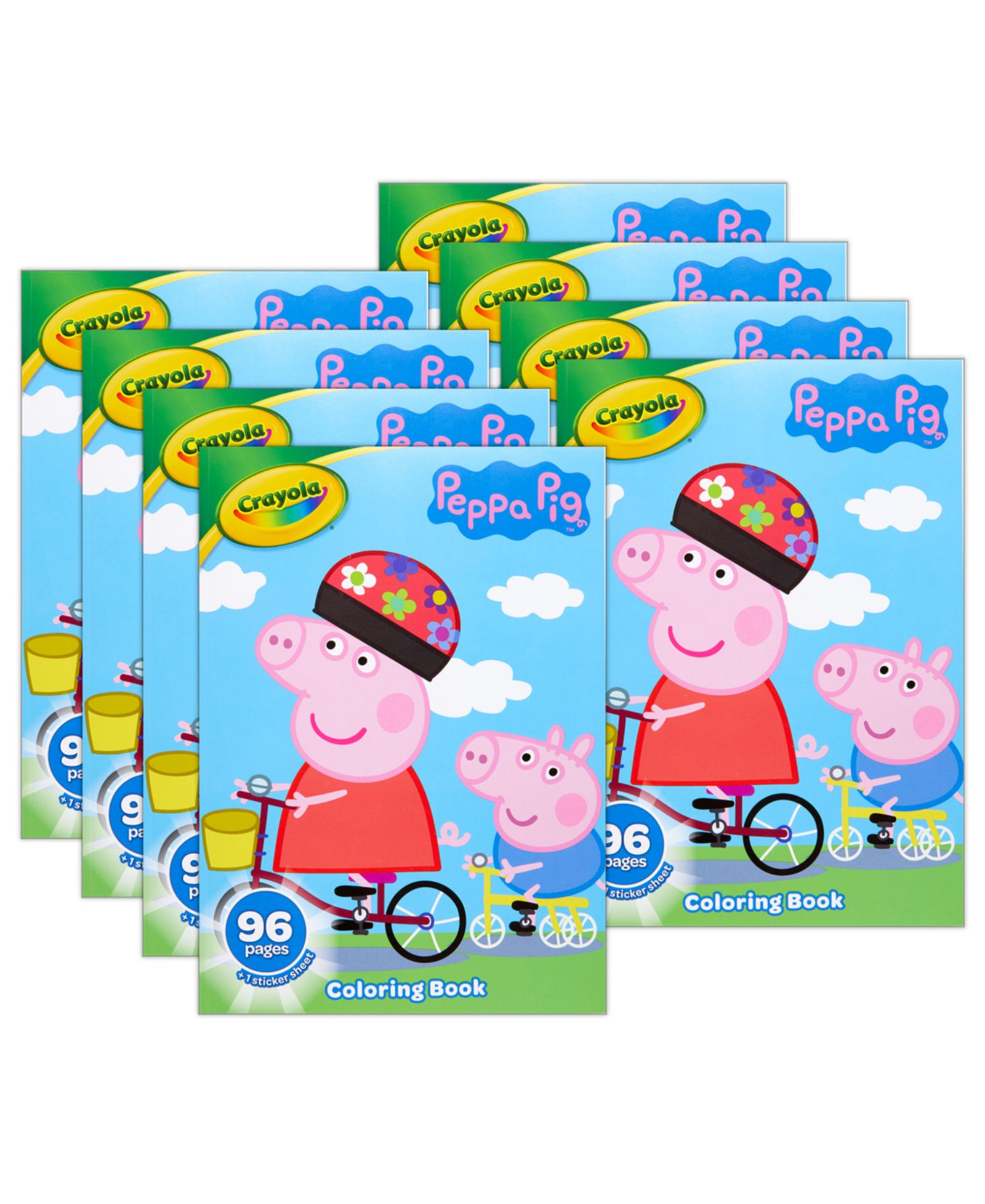 Crayola раскраска Peppa Pig, 8 шт.