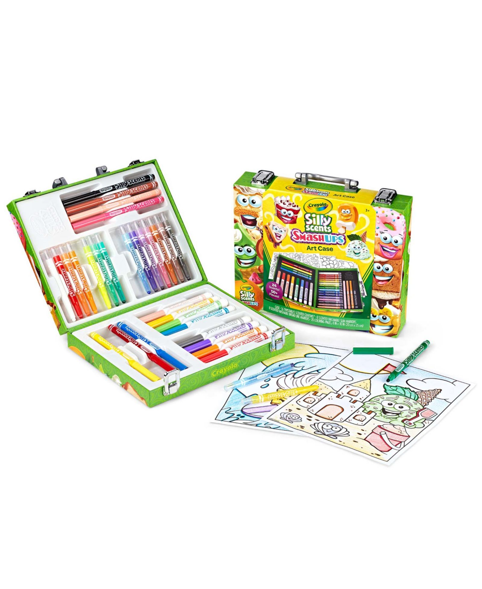 Crayola Silly Scents мини арт-кейс Inspiration