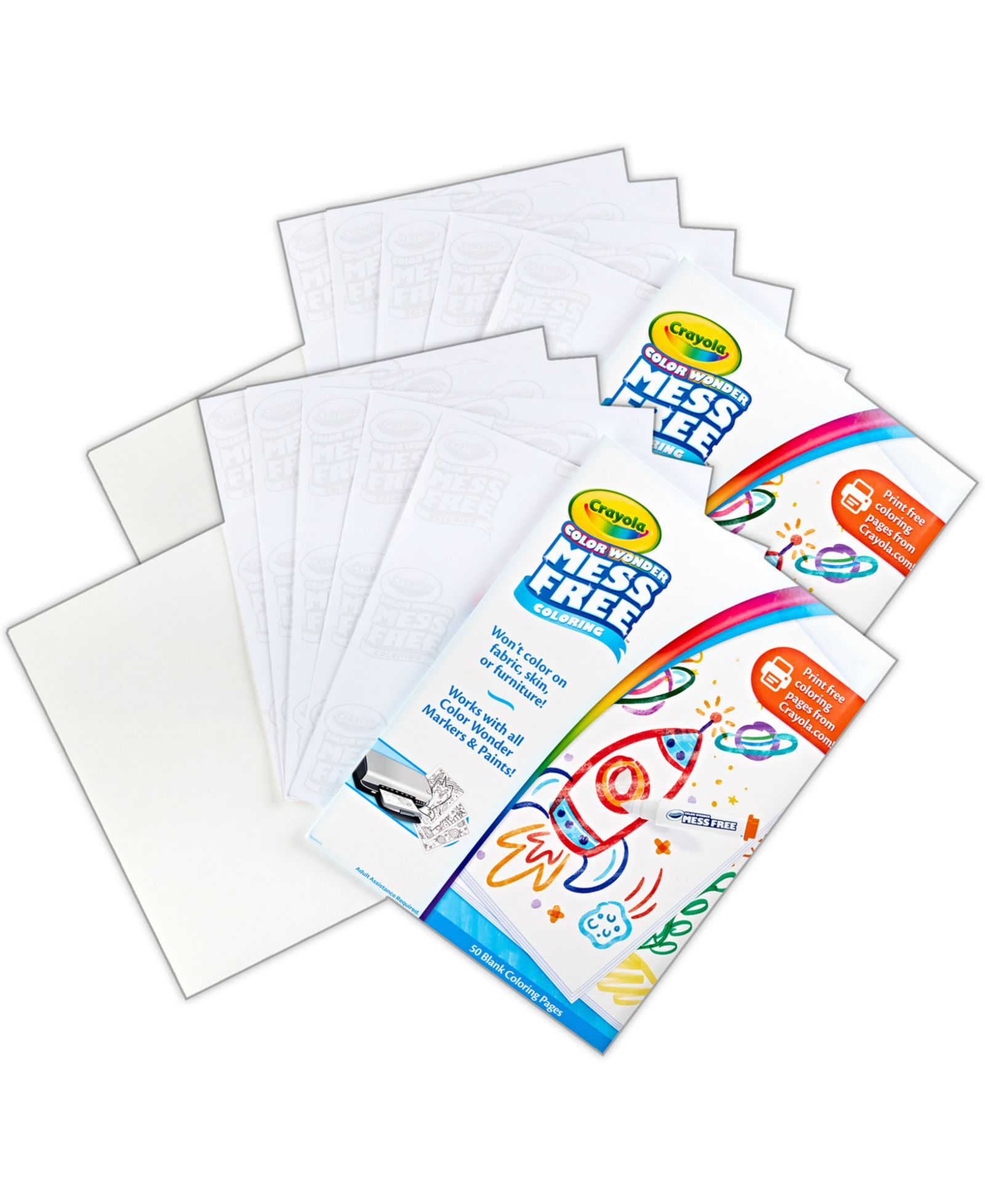 Crayola раскраски Color Wonder, упаковка 2 шт