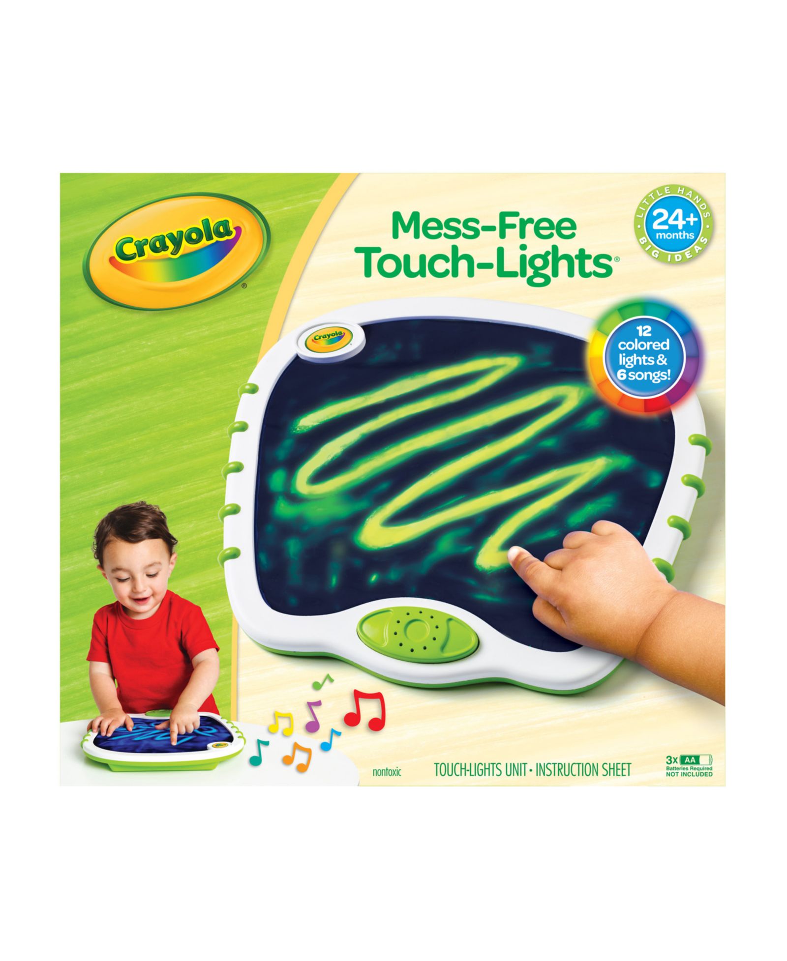 Crayola набор световых игрушек My First Mess-Free Touch Lights