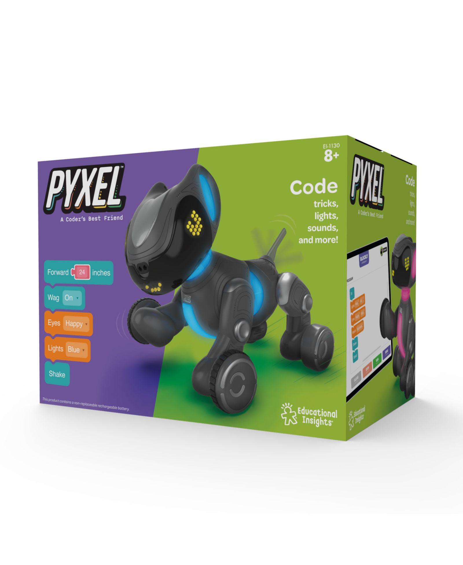 Игрушка-питомец Educational Insights Pyxel The Coding Pet