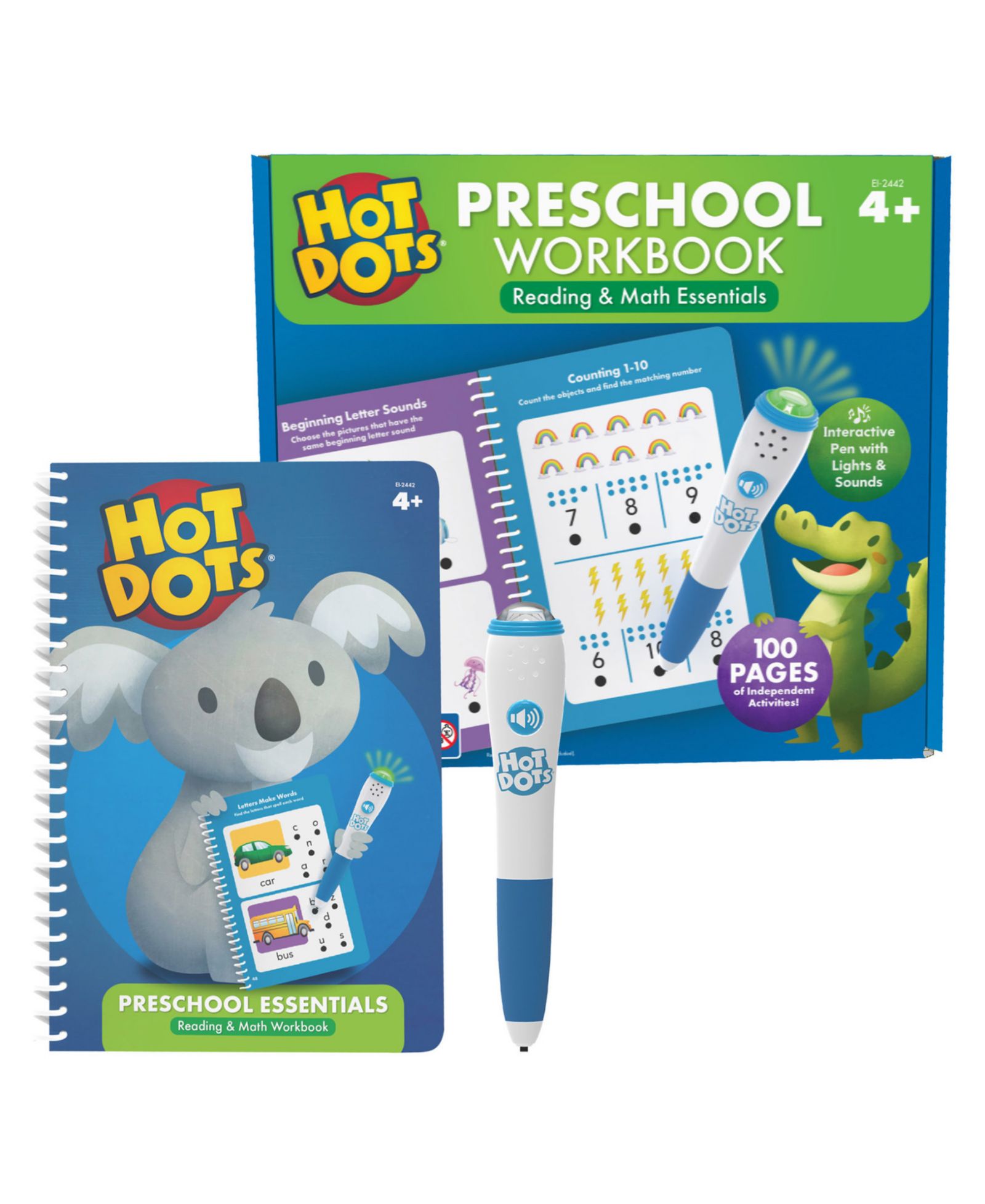 Рабочая тетрадь Educational Insights Hot Dots