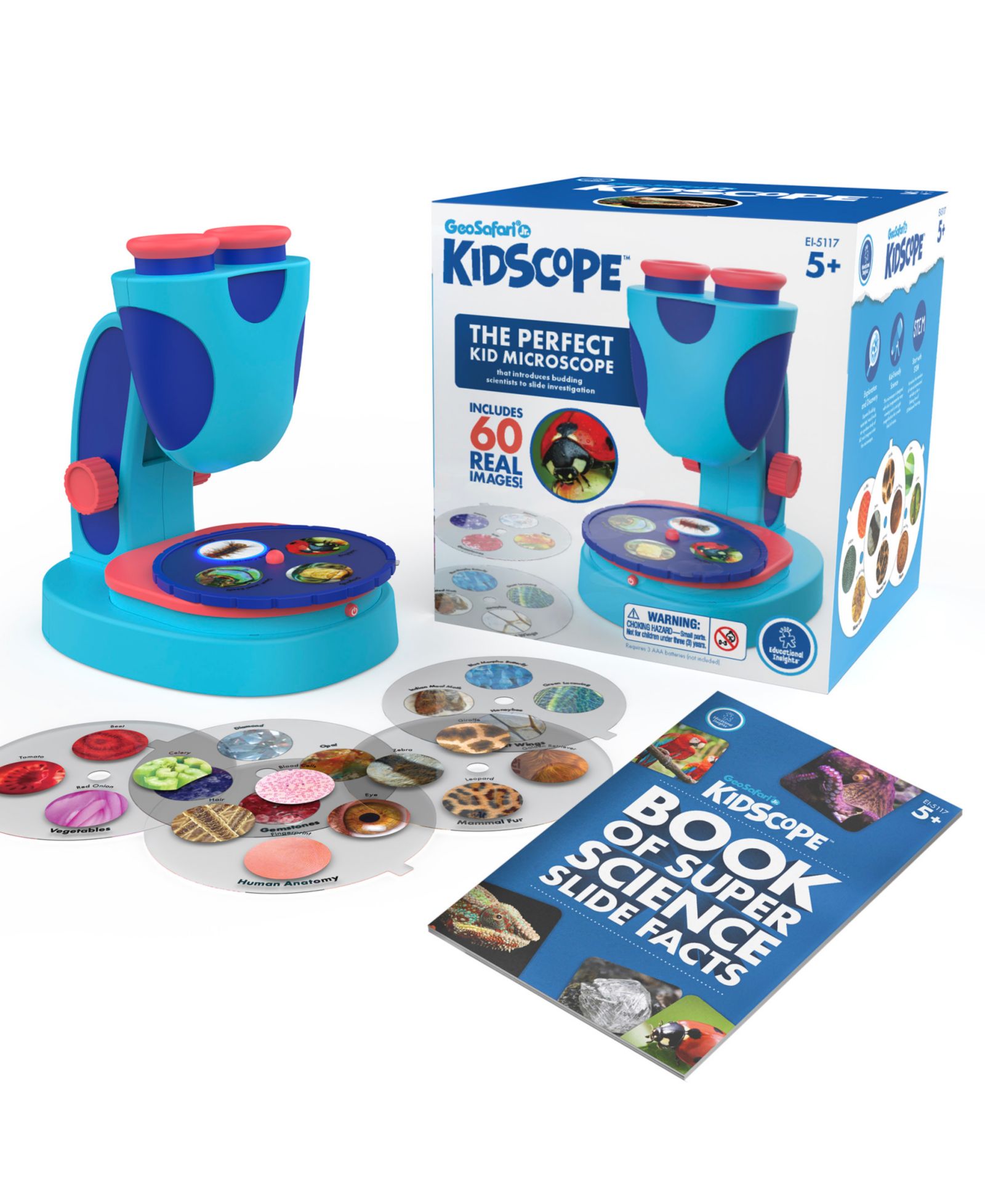 Детский микроскоп Educational Insights GeoSafari Jr. Kidscope