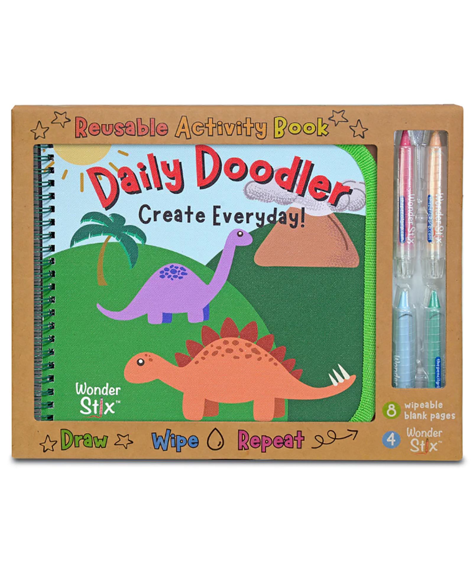 Книга для творчества The Pencil Grip Daily Doodler Activity Book