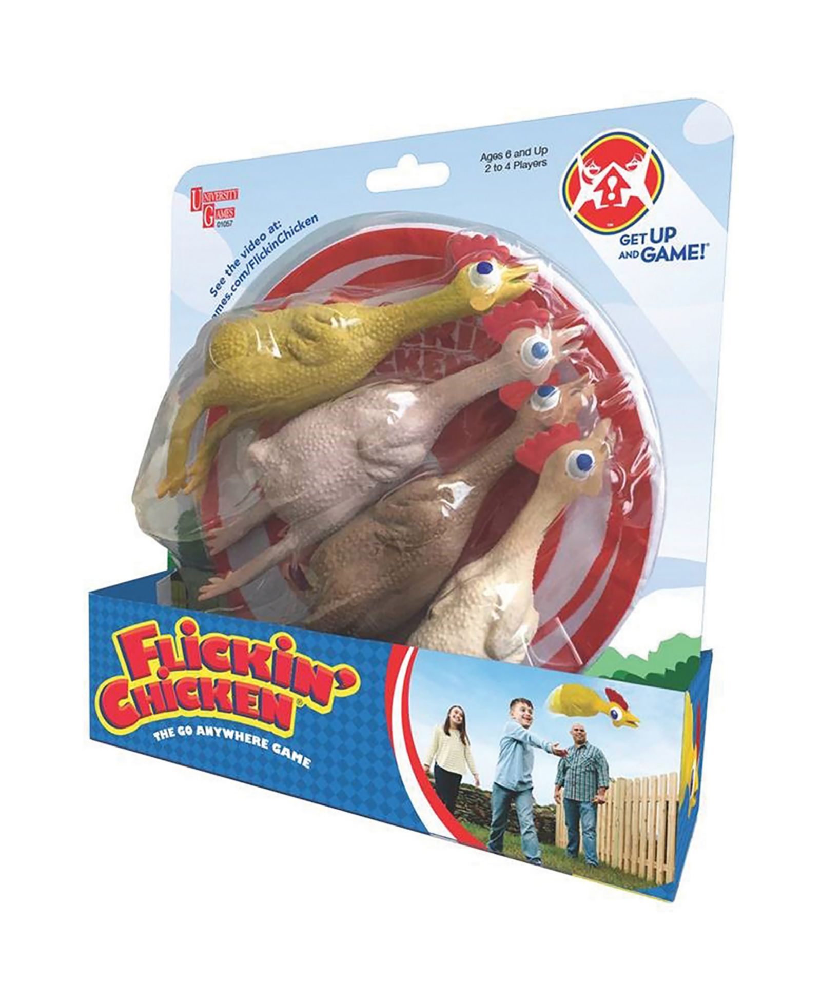 University Games игра Flickin Chicken