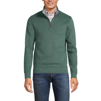 Мужской джемпер Lands' End Bedford Rib Quarter Zip