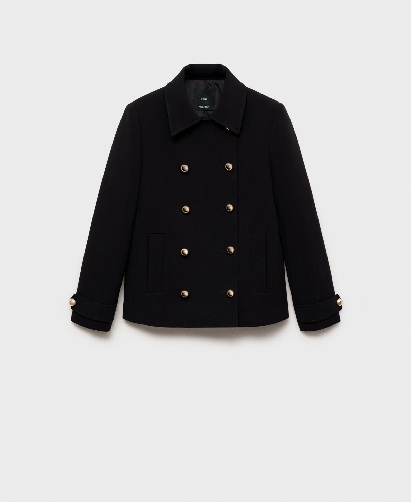Mango Women's Lapels Double-Breasted Jacket