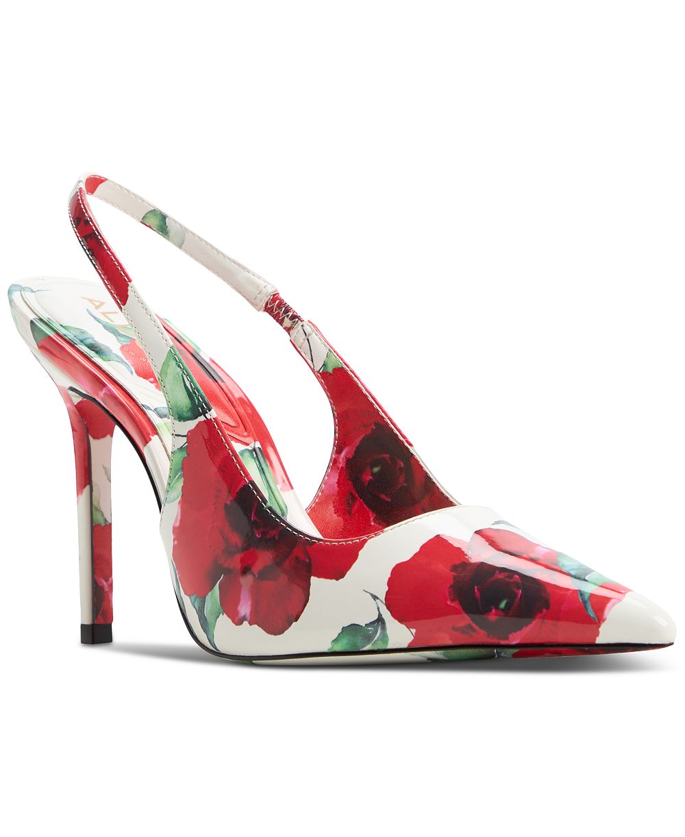 ALDO Women's Lovebloom Pointed-Toe Slingback Pumps